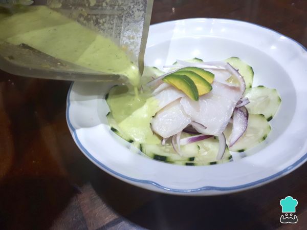 Receta de Aguachile verde de pescado - Paso 4